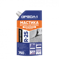Мастика битумно-каучуковая «Герметизирующая» для ремонта 750 гр