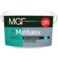 Латексная матовая краска MGF MATTLATEX 14 кг (10л)
